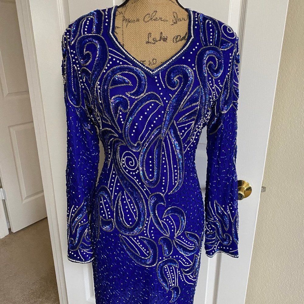 Silk Evening Dress